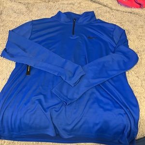 Mens Nike half zip